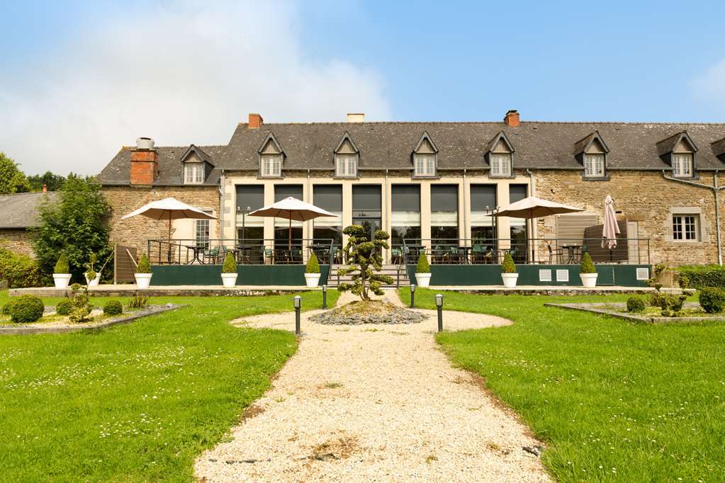 Hotel De L'Abbaye Le Tronchet  Exterior photo